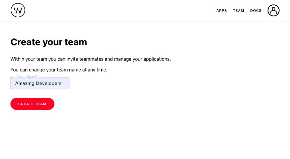 Team Creation Team Creation