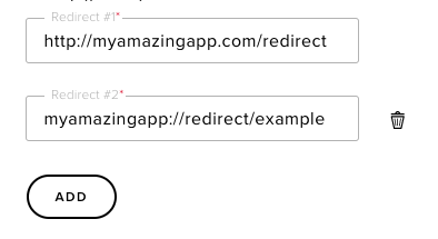 Redirect URIs Redirect URIs